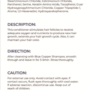 Alternative view of GHK-Cu Copper Peptide Conditioner